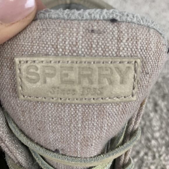 Sperry Saltwater Duck Boots Womens Size 8 Gray Waterproof Rubber Zip STS98155 - Picture 2 of 10